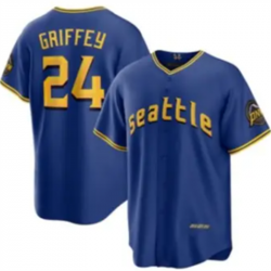 Seattle Mariners RODRIGYEZ embroidered baseball jersey short sleeve T-shirt city edition jersey